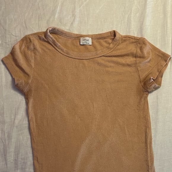 Ribbed WILFRED Crew Women's Tee - Picture 4 of 8